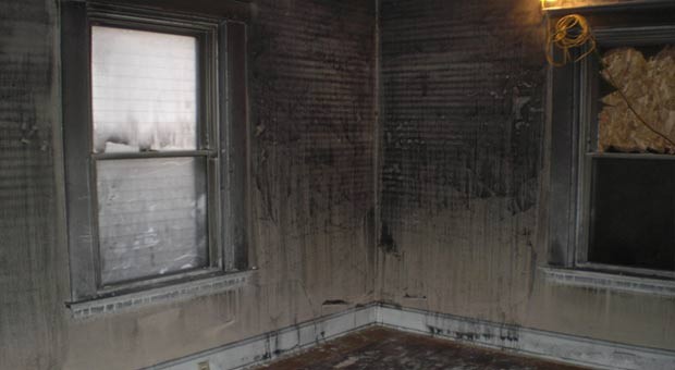 bedroom-fire-restoration-needed-Louisville-KY